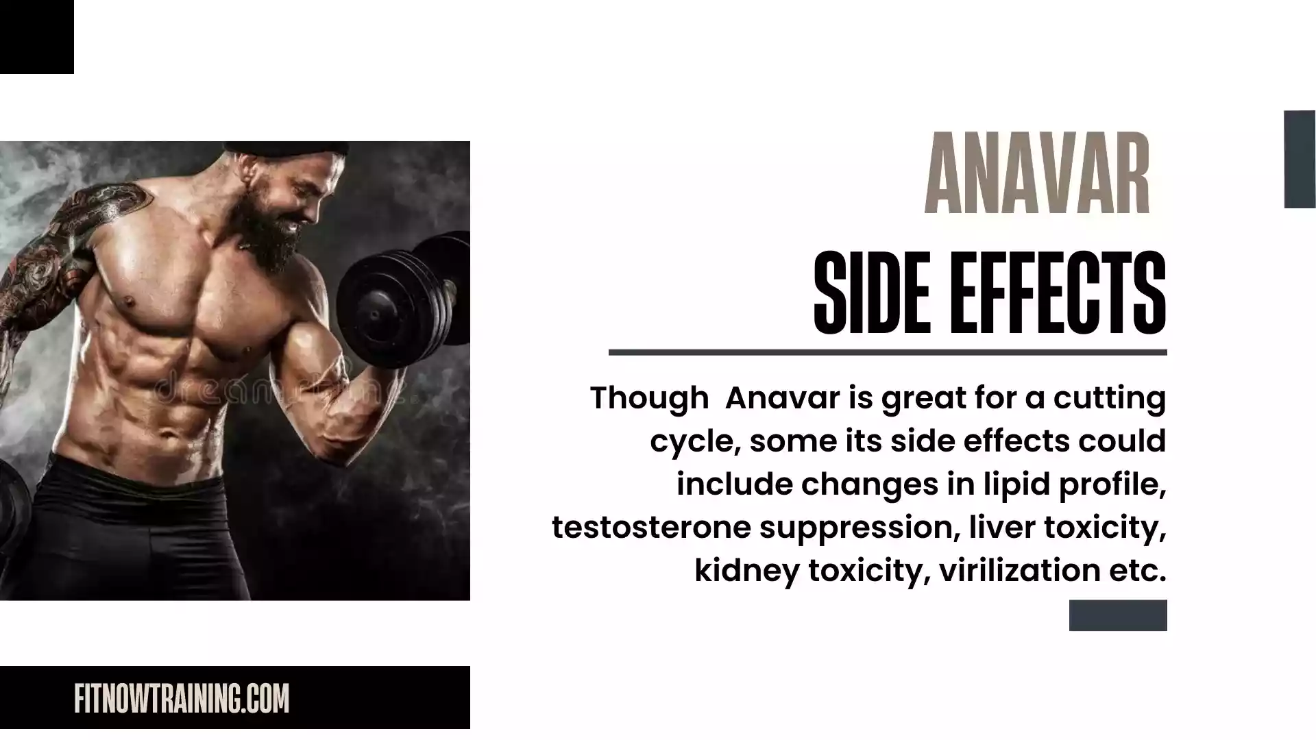 Anavar side effects