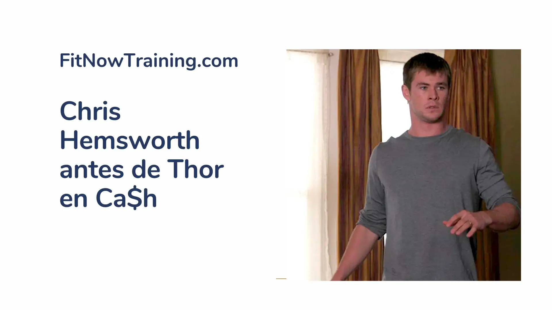 ¿Chris Hemsworth (Thor) toma esteroides?