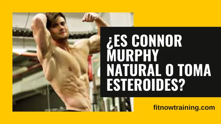 ¿Es Connor Murphy natural o toma esteroides?