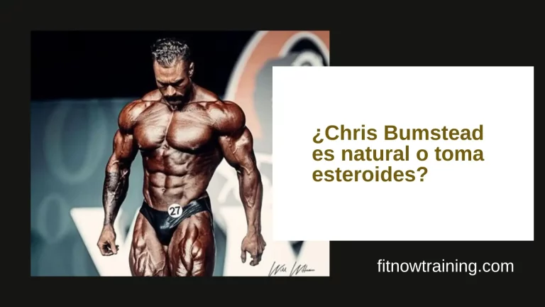 ¿Chris Bumstead es natural o toma esteroides?