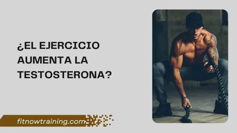 ¿El ejercicio aumenta la testosterona?