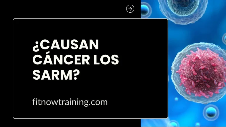 ¿Causan cáncer los SARM?