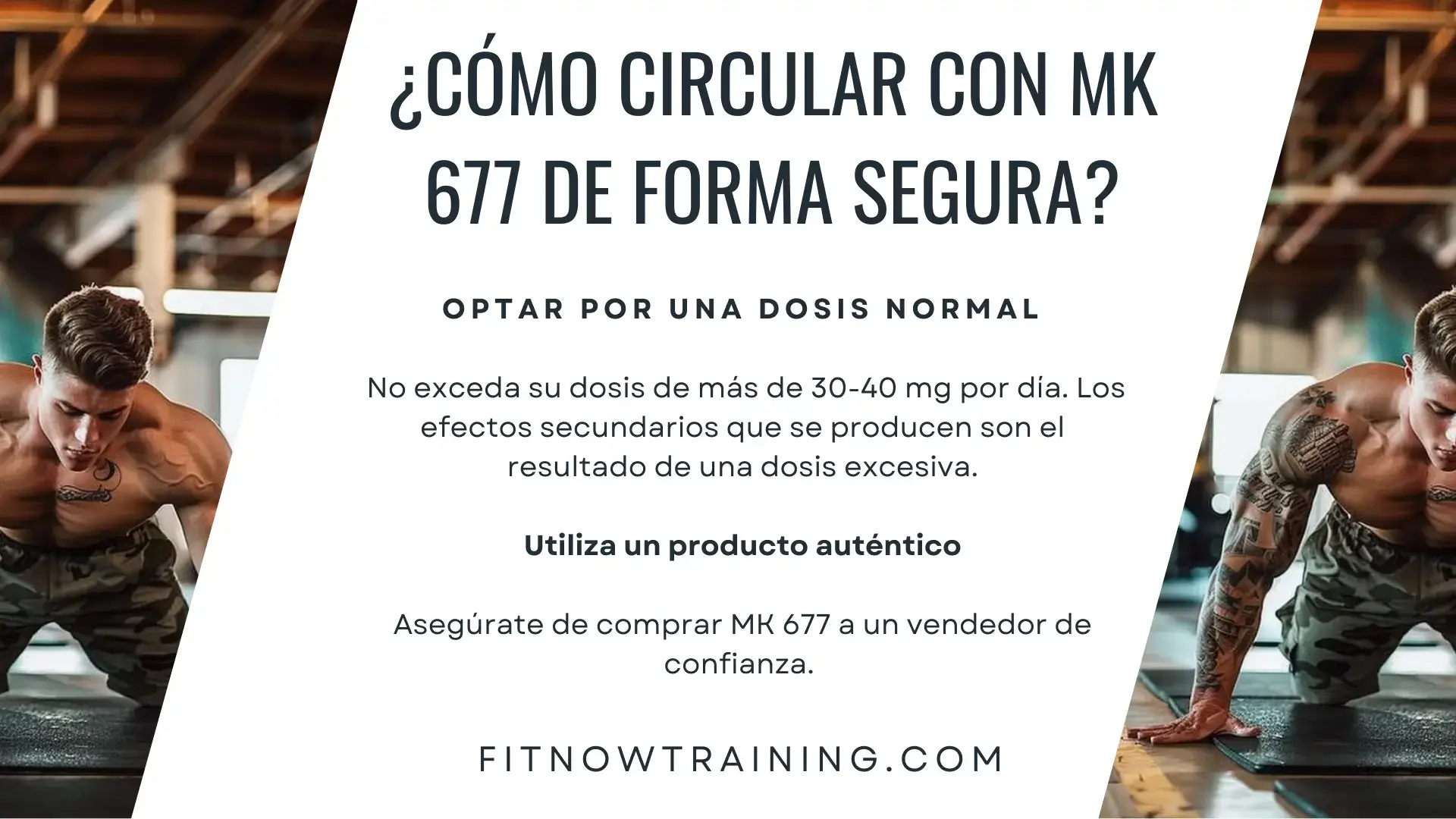 ¿Cómo circular con MK 677 de forma segura