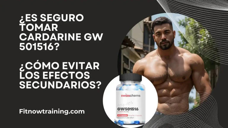 ¿Es seguro tomar Cardarine GW 501516? ¿Cómo evitar los efectos secundarios?