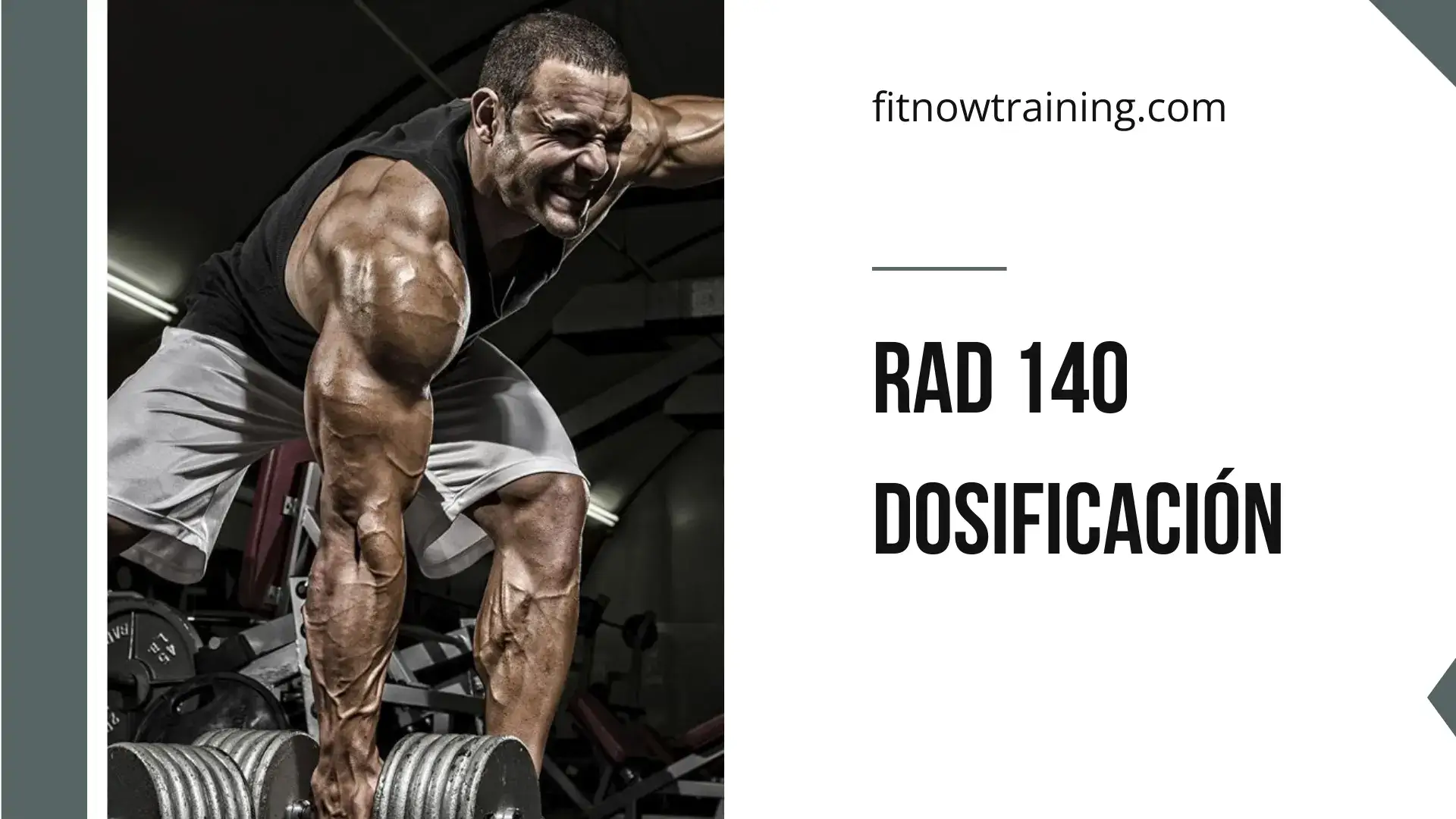 RAD 140 Dosificación